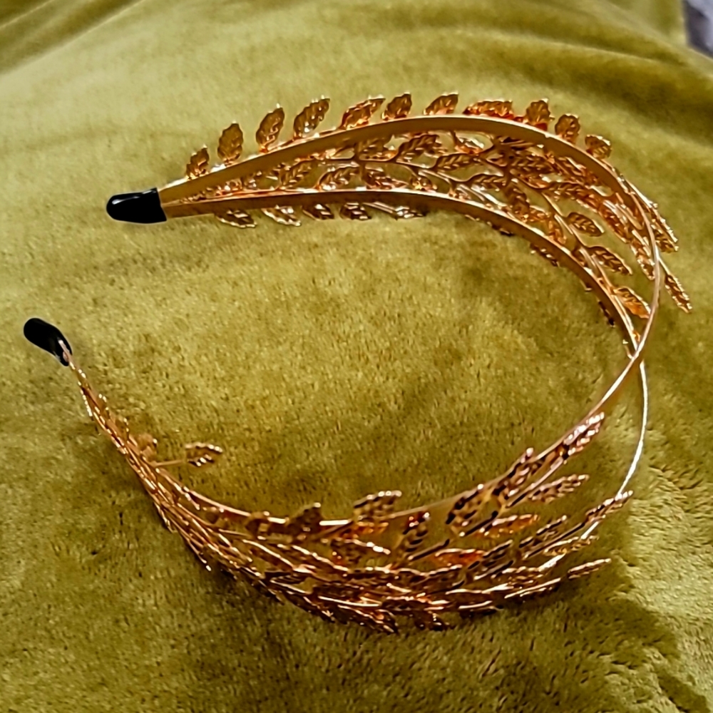 Goddess Costume Accessories Headband Gold